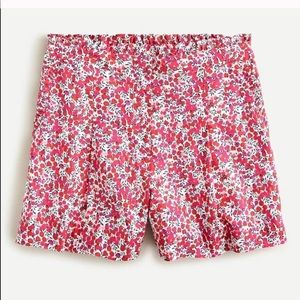 J. Crew • Liberty Print Ruffle Shorts